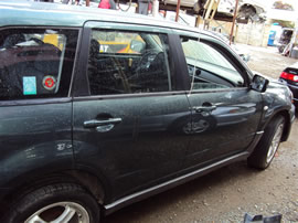 2005 MITSUBISHI OUTLANDER LS, 2.4L, AUTOMATIC, 2WD, COLOR GREEN, STK 143682